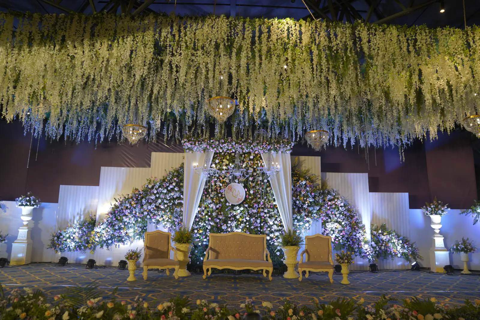 Lavender themed banquet